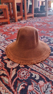 Beach hat -rust