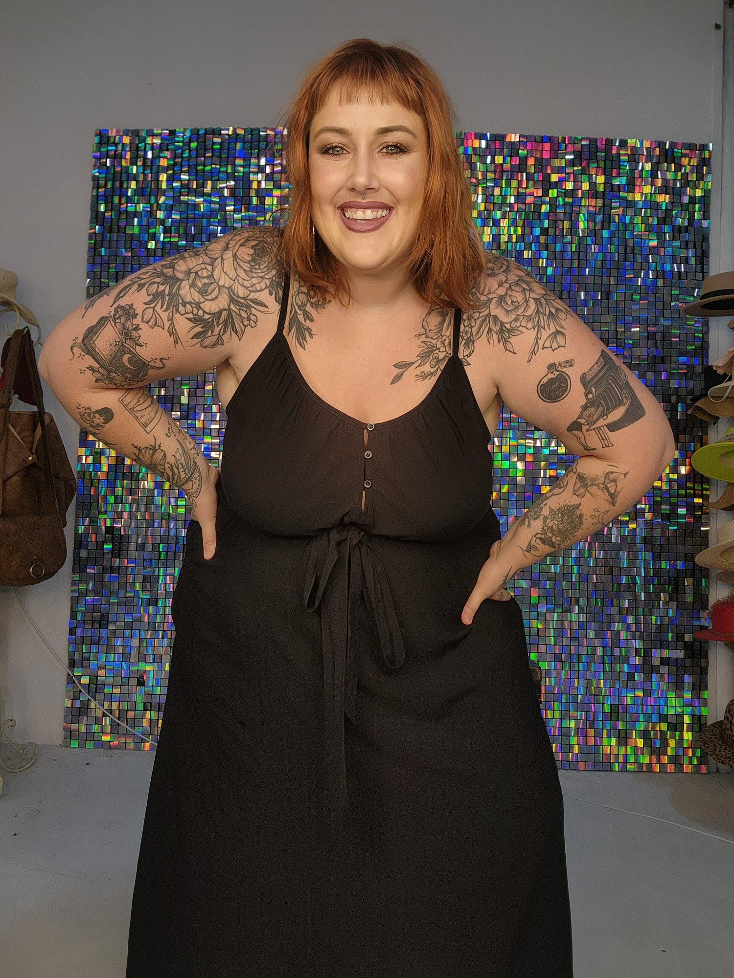 Indi rae dress-black
