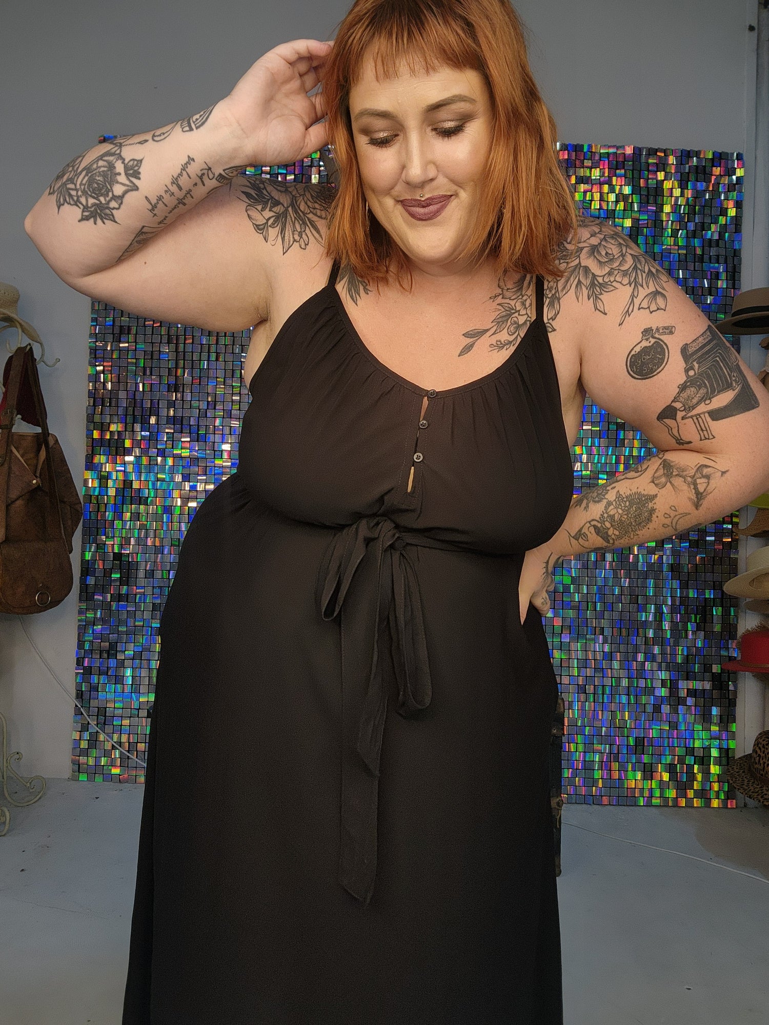 Indi rae dress-black