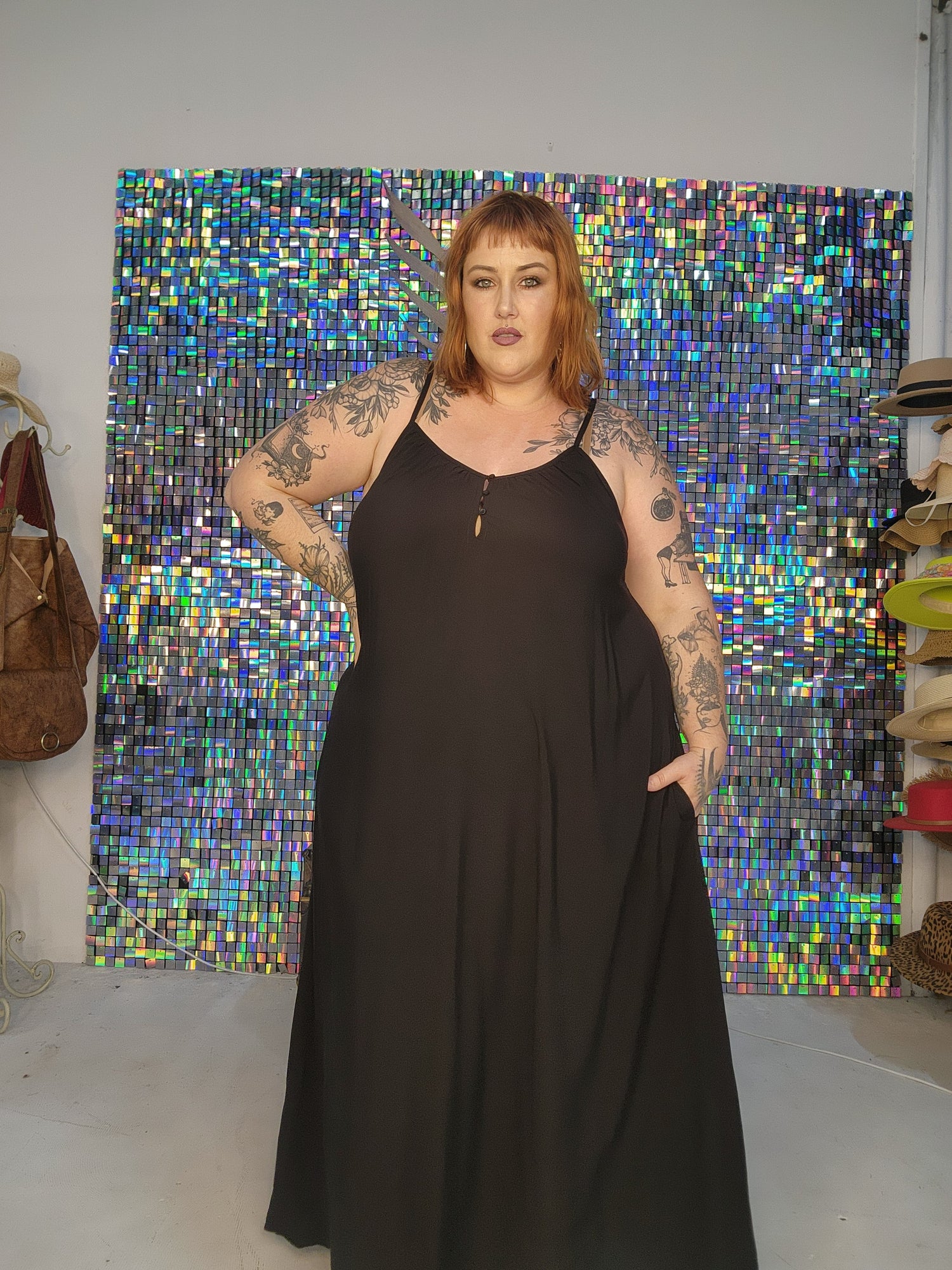 Indi rae dress-black