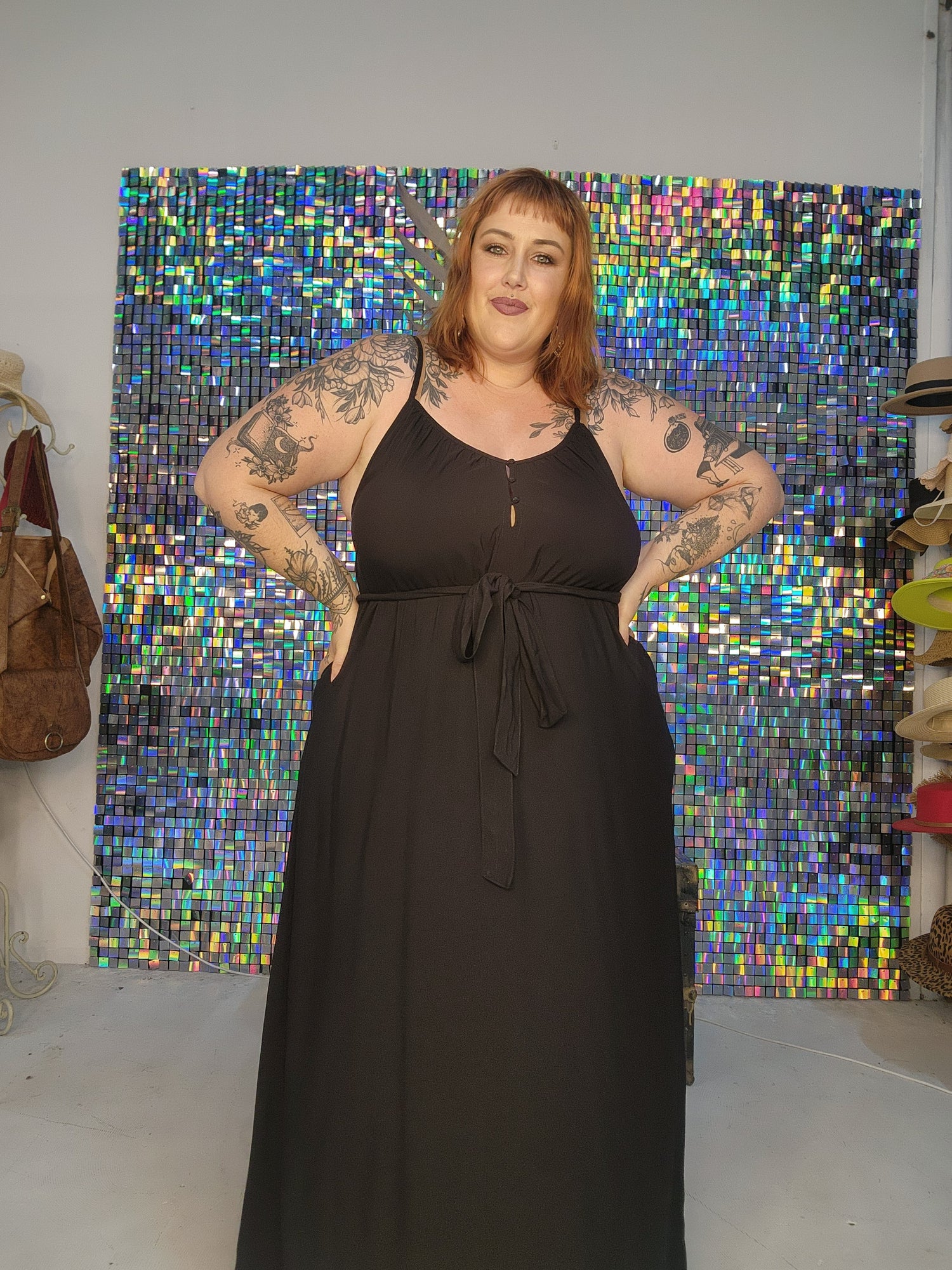 Indi rae dress-black
