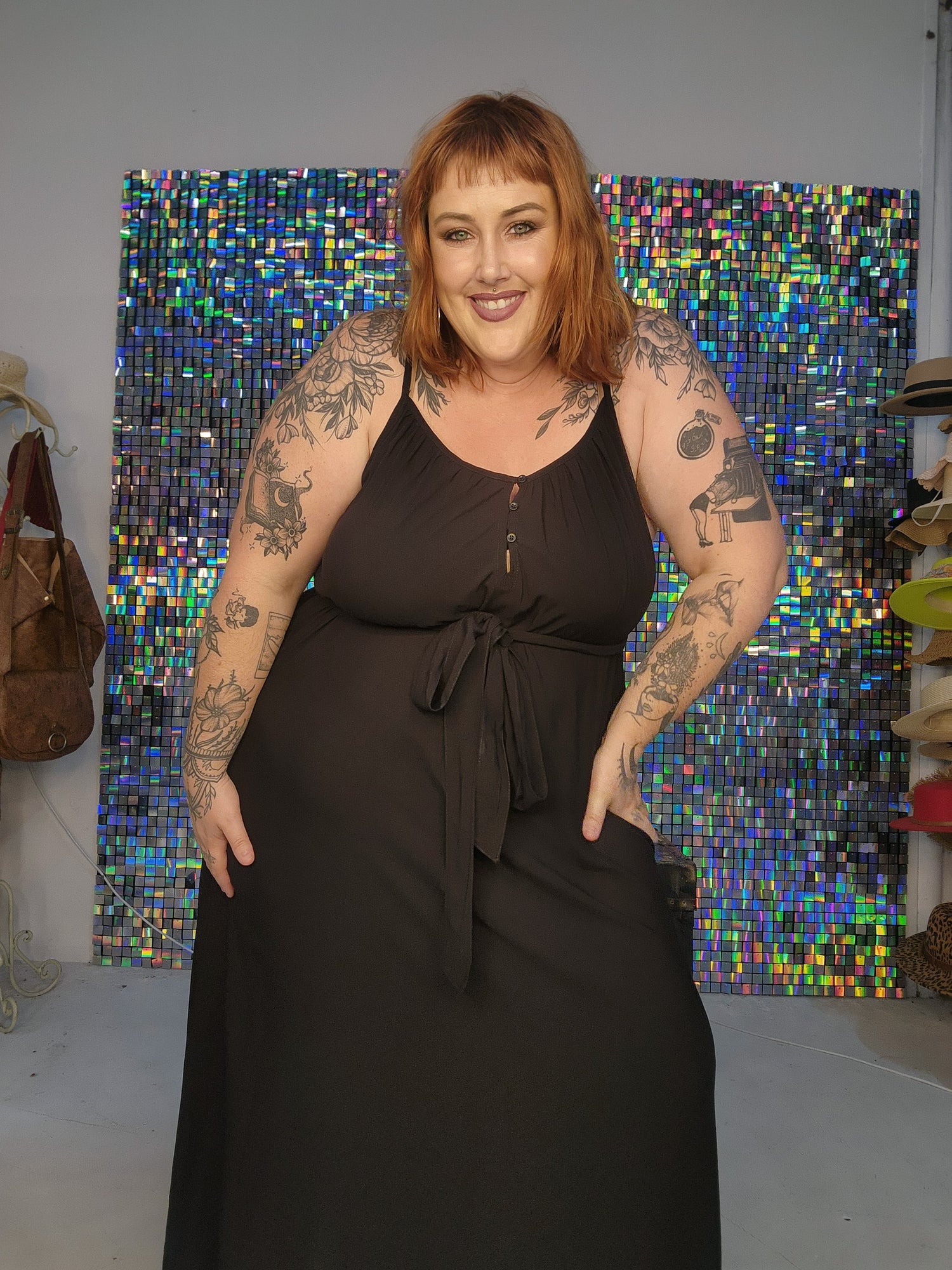 Indi rae dress-black